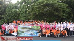 Penghijauan Flyover Jenggolo, TP PKK Sidoarjo Tanam 346 Bugenvil