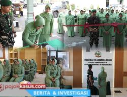 Ketua Persit KCK Cabang XXXIII Kodim 0819 Resmikan Kantor Baru Hasil Renovasi