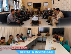 Babinsa Gempol Dukung Pembangunan Jembatan Beton SMKN 1