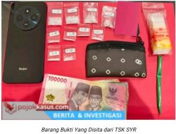 Polres Pasuruan Ringkus Pengedar Sabu, Barang Bukti Disembunyikan di Ikatan Gorden