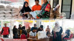 Ribuan Warga Rowogempol Terima Bantuan Pangan, Babinsa Hadir Jaga Kelancaran Penyaluran