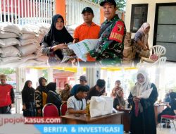 Ribuan Warga Rowogempol Terima Bantuan Pangan, Babinsa Hadir Jaga Kelancaran Penyaluran