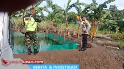 Bhabinkamtibmas Kelurahan Pogar Pantau Budidaya Lele untuk Dukung Ketahanan Pangan Nasional