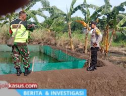 Bhabinkamtibmas Kelurahan Pogar Pantau Budidaya Lele untuk Dukung Ketahanan Pangan Nasional