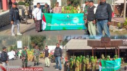 Sinergitas TNI–Polri Kawal Meriah Pawai Ta’aruf Grebek Suro di Tosari