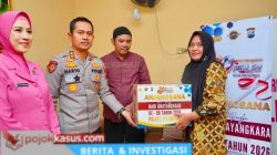 Hari Bhayangkara ke-80, Kapolres Pasuruan Anjangsana Anggota Sakit dan Warakawuri