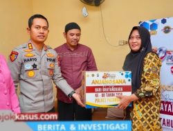 Hari Bhayangkara ke-80, Kapolres Pasuruan Anjangsana Anggota Sakit dan Warakawuri
