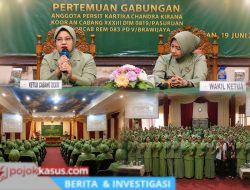 Pertemuan Gabungan Persit KCK Cab. XXXIII Dim 0819, Tingkatkan Solidaritas dan Wawasan Kesehatan Anggota