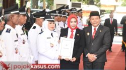 80 Kepala Desa Resmi Dilantik, Subandi Minta Akhiri Konflik Politik