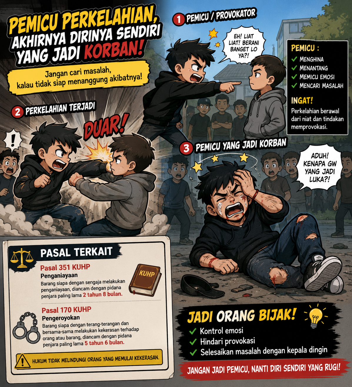 Korban Perkelahian Bisa