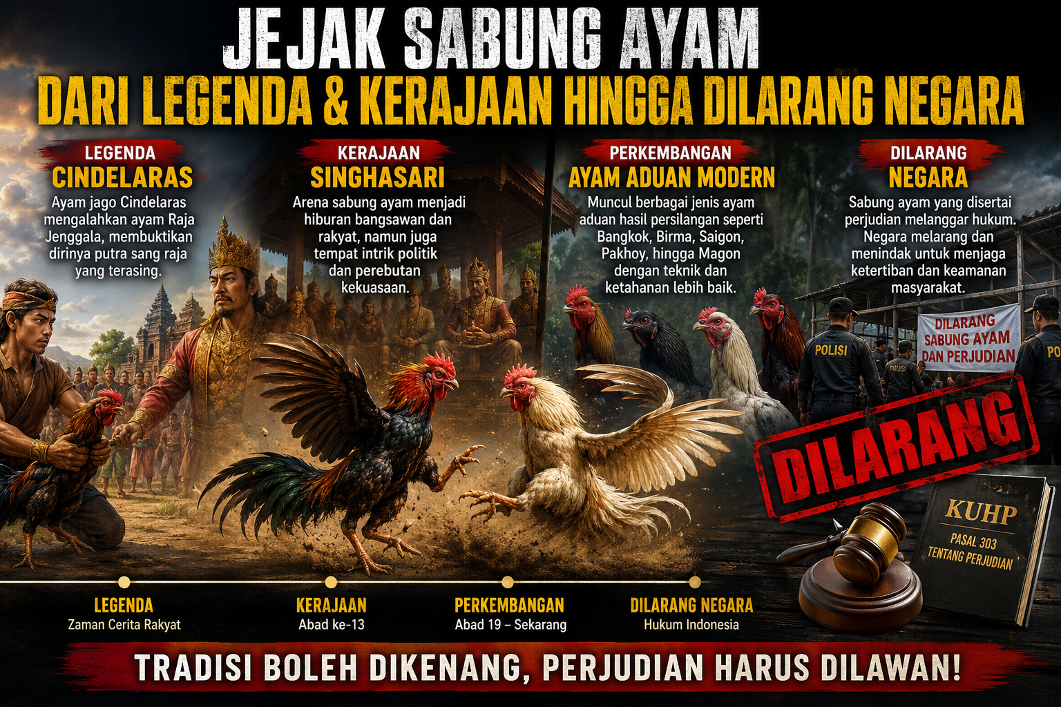 Jejak Sabung Ayam