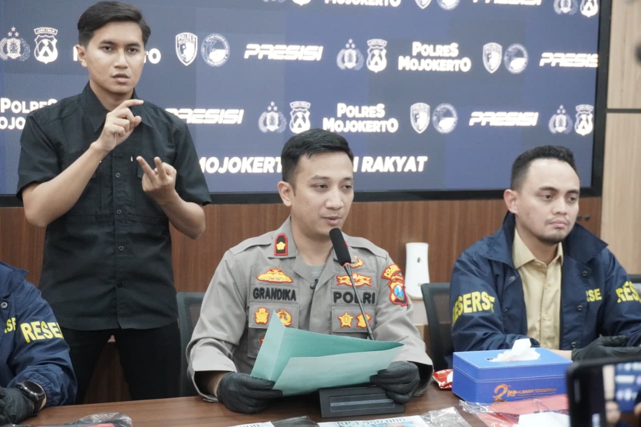 Polres Mojokerto Ungkap