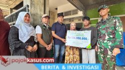 Bupati Subandi Serahkan Santunan Rp136 Juta untuk Ahli Waris Pedagang Korban Kecelakaan