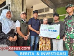 Bupati Subandi Serahkan Santunan Rp136 Juta untuk Ahli Waris Pedagang Korban Kecelakaan