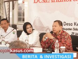 Desa Anti Korupsi Kwangsan Dipantau KPK, Mimik Ajak Warga Transparan