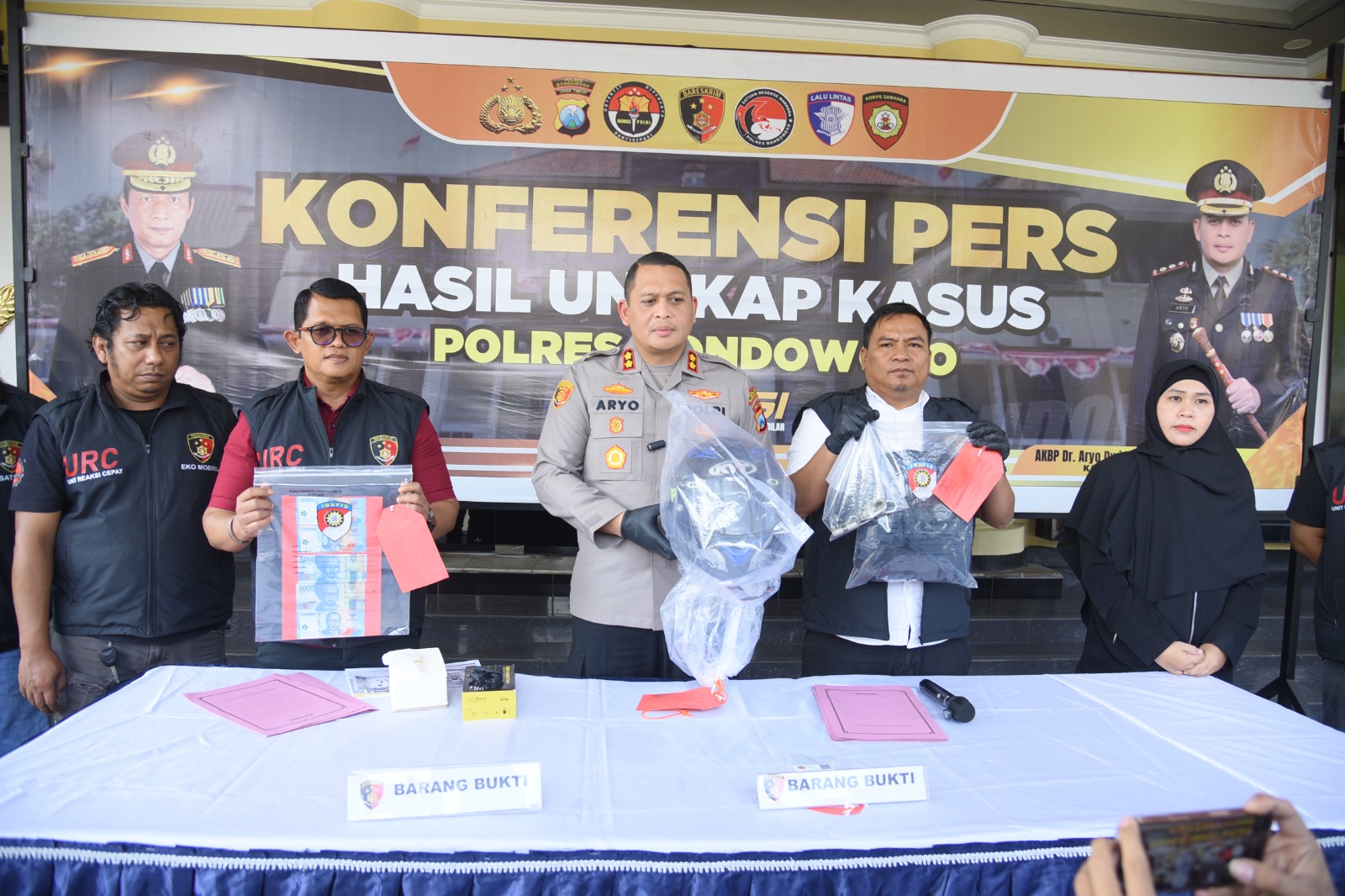 Tiga TKP dalam