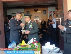 Dari Kodim untuk Bhayangkara, Surprise Dandim 0819 Pasuruan Jadi Simbol Eratnya Sinergitas TNI-Polri