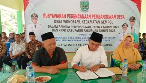 Infrastruktur Desa Wonosari