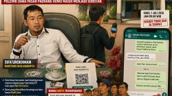 Sekdes Randupitu Belum Beri Klarifikasi Dana Pasar, Ada Apa?