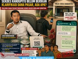 Sekdes Randupitu Belum Beri Klarifikasi Dana Pasar, Ada Apa?