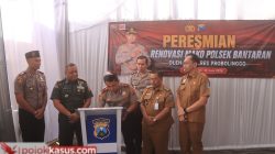 Resmikan Renovasi Polsek Bantaran & Besuk, Kapolres Probolinggo Tingkatkan Pelayanan