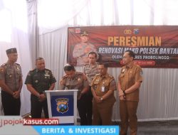 Resmikan Renovasi Polsek Bantaran & Besuk, Kapolres Probolinggo Tingkatkan Pelayanan