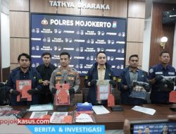 Polres Mojokerto Ungkap Penipuan Penggandaan Uang, Korban Rugi Rp22 Juta