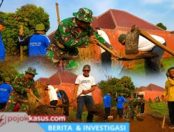 Perkuat Kemanunggalan TNI-Rakyat, Babinsa Koramil 0819/20 Gempol Ajak Warga Bersihkan Lingkungan Desa