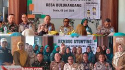Rembuk Stunting Desa Bulukandang, Babinsa Tegaskan Komitmen Wujudkan Generasi Sehat