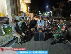 Babinsa Sertu Arif Sugianto Sigap Patroli Siskamling, Warga Bernapas Lega