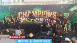 Parade Juara Pasuruan United Ukir Sejarah Bersama Ribuan Warga