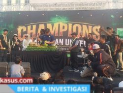Parade Juara Pasuruan United Ukir Sejarah Bersama Ribuan Warga
