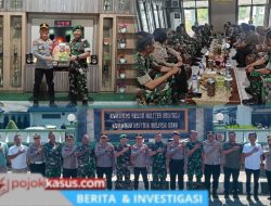 Kapolres Pasuruan Silaturahmi ke Kodim 0819, Perkuat Kolaborasi Jaga Kondusivitas Wilayah
