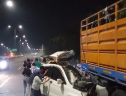 Lima Korban Meninggal Kecelakaan CR-V Tabrak Truk Tol Malang-Pandaan