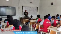 Serma Ferry Isi MPLS di SMK Salafiah Wrati, Bekali Siswa dengan Wasbang dan LBB