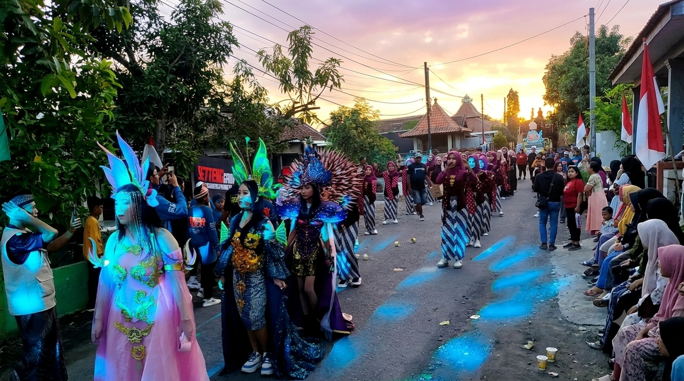 HUT RI ke-81 di Penatarsewu