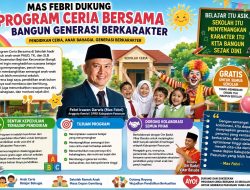 Mas Febri Dukung Program Ceria Bersama Bangun Generasi Berkarakter