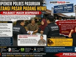 Tipidkor Datangi Pasar Padang Howo, Pulbaket Masih Berproses