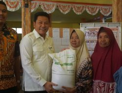Bantuan beras Jabon Sidoarjo