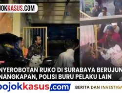 Polrestabes Surabaya Sikat Preman Ruko, Tiga Tersangka Langsung Ditahan