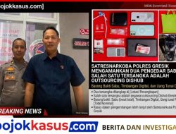 Dua Pengedar Sabu di Gresik Diciduk, Satu Pegawai Outsourcing Dishub