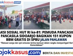 Makna 151 Kupon BBM Gratis Pemuda Pancasila Sidoarjo, Warga Sumringah.