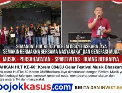 HUT ke-60 Korem 084 Dimeriahkan 19 Band Muda Adu Bakat Dan Kreativitas