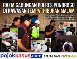 19 Orang Terciduk Razia THM Dan Jalani Tes Urine
