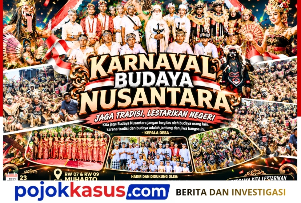 Warga Muharto Tumpah Ruah di Karnaval Budaya Nusantara