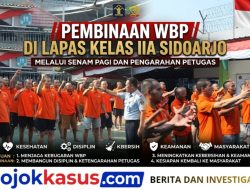 Lapas Sidoarjo Perkuat Pembinaan WBP Lewat Senam Pagi