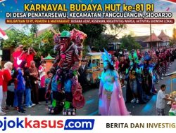 HUT RI ke-81 di Penatarsewu, 10 RT Kompak Gelar Karnaval Budaya