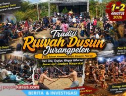 Tradisi Ruwah Dusun Jurangpelen Perkuat Gotong Royong Warga Bersama