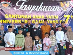 Anniversary Gajap Ke-7 Santuni 10 Anak Yatim Rejoso