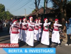 SDN 1 Pandean Tampilkan Kekompakan di Gerak Jalan Rembang
